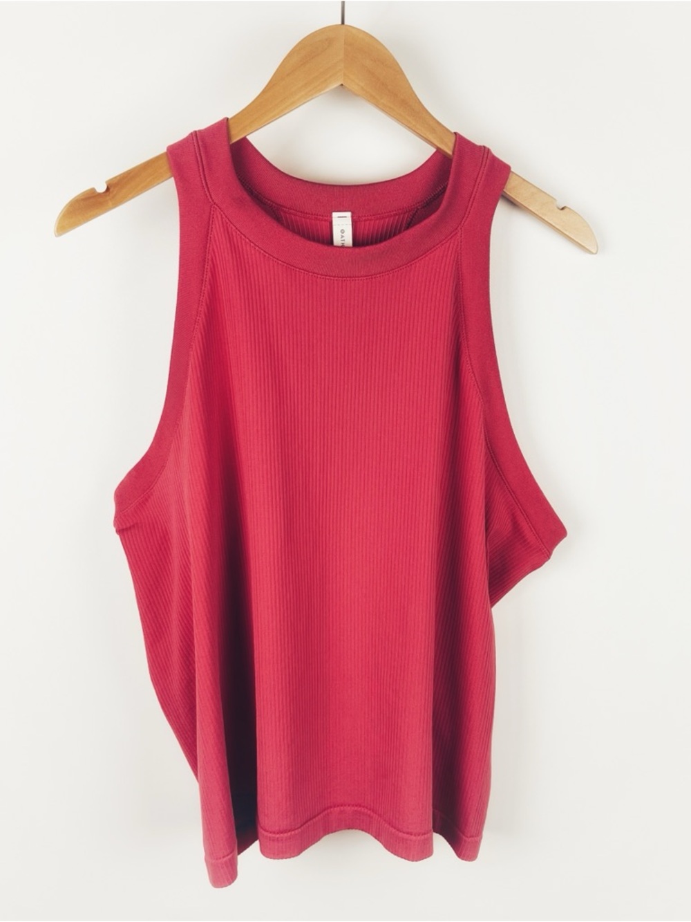 Athleta Renew Racerback Ribbed Seamless Tank Top Pink 2021 Size 2X